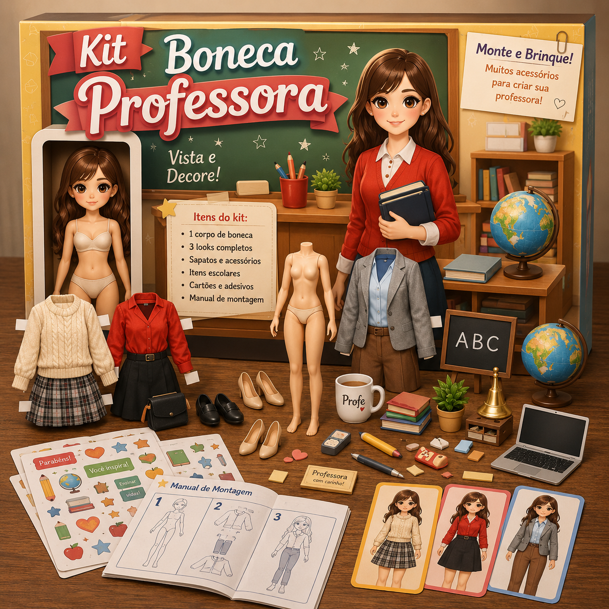 Boneca Professora